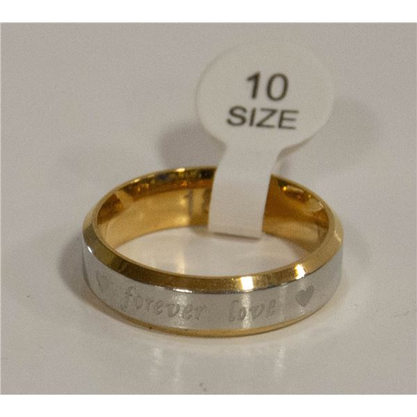 ESTATE NEW MENS RING IN CLOTH POUCH