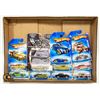 FLAT WITH 10 NEW HOTWHEELS DIECAST CARS/