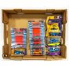 FLAT WITH COLLECTION OF NEW DIECAST CARS/