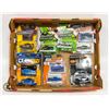FLAT WITH COLLECTION OF NEW DIECAST CARS/