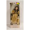 Image 1 : 22" BISQUE PORCELAIN DOLL