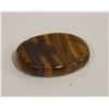GENUINE TIGERS EYE PALM STONE/THUMB