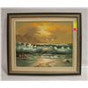 Image 1 : VINTAGE PROFESSIONALY FRAMED OIL PAINTING