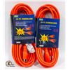 NEW (2) 25 FT POWER EXTENSION