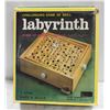 VINTAGE LABYRINTH WOODEN GAME OF SKILL IN