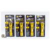 NEW (4) LED FLASHLIGHTS 8