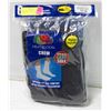 Image 1 : BLACK CREW SOCKS 12-16 SIZE 6-PACK