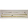 Image 1 : PAIR OF ESTATE PLATED CHAINS SOLD WITH