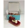 Image 1 : NEW INFANT SIZE 7 RED/ GOLD