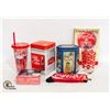 Image 1 : LOT OF COCA COLA COLLECTABLES TINS, CUPS, SOCKS