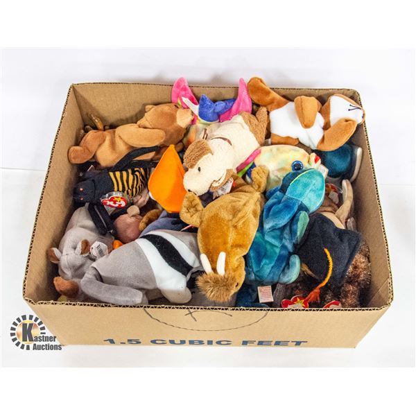 LOT OF TY BEANIE BABIES