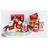 Image 1 : LOT OF COCA COLA COLLECTABLES, 2 SERVING TRAYS,