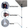 Image 2 : NEW UNPACKED GOUTIME 10'X10' POP UP CANOPY W/