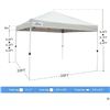 Image 3 : NEW UNPACKED GOUTIME 10'X10' POP UP CANOPY W/