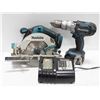 Image 1 : 18V MAKITA SAWA AND DRILL WITH BATTERY AND CHARGER
