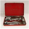 Image 1 : RED METAL SNAP-ON TOOL MINI BOX WITH A MIX SNAP-ON