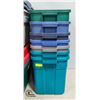 BUNDLE OF 7 RUBBERMAID ROUGHNECK SHOP