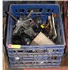 Image 1 : CRATE OF ASSORTED TOOLS/EQUIPMENT