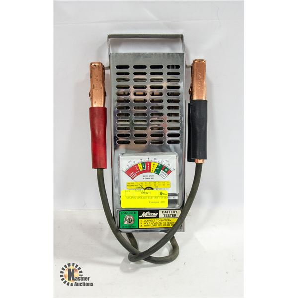 MILTON VINTAGE BATTERY TESTER