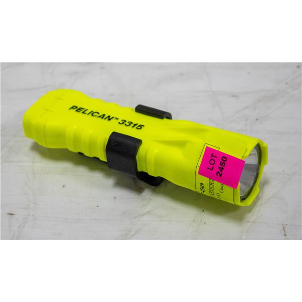 PELICAN 3315 FLASHLIGHT WATERPROOF AND