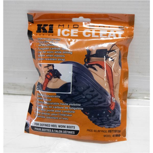 K1 MID SOLE ICE CLEATS INDUSTRIAL QUALITY