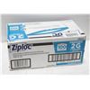 Image 1 : ZIPLOC FREEZER STORAGES BAGS 100 COUNT