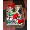 Image 1 : XL-BOX WITH CHRISTMAS ITEMS INCL. TREE