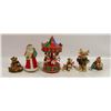 Image 1 : CHRISTMAS CAROUSEL AND MUSIC BOX SANTA WITH