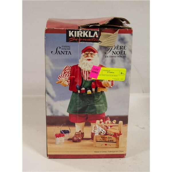 KIRKLAND SANTA IN BOX