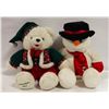 Image 1 : 2 FOOT TALL CHRISTMAS BEAR AND FROSTY