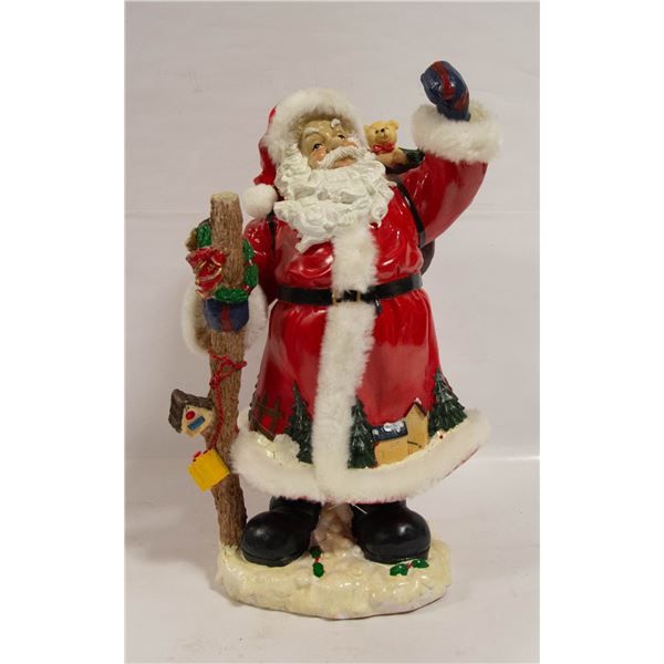 20 INCH TALL CERAMIC SANTA