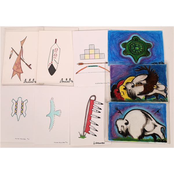 Lakota Artists Cards (9 cards)    [140738]
