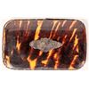 Image 2 : Turtle Shell & Silver Case w/train  c.1840s  [173375]