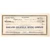 Image 1 : Oakland -Goldfield MC Stock Signed by Brougher  1906  [173854]