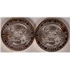 Image 2 : U.S.S. Nevada Pearl Harbor Silver Medals  1991  [172909]