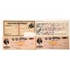 Image 1 : Texas Checks, 2 with RN's, 4 Total    [175721]