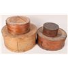 Image 1 : Wood Round Nested Boxes, 4    [173030]