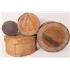 Image 2 : Wood Round Nested Boxes, 4    [173030]