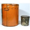 Image 2 : Colorado Nuckolls Lard Tins (2)   c.1900s  [172467]