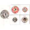 Image 1 : Cowboy Star Buck Jones Pinbacks (5)  1914-1942  [173642]