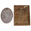Image 2 : Lincoln & T. Roosevelt Metal Wall Plaques    [171803]