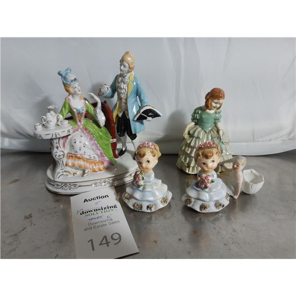 Porcelain Figurine Cat A