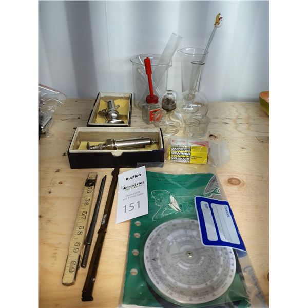 Vintage Vet Syringe & More Cat A