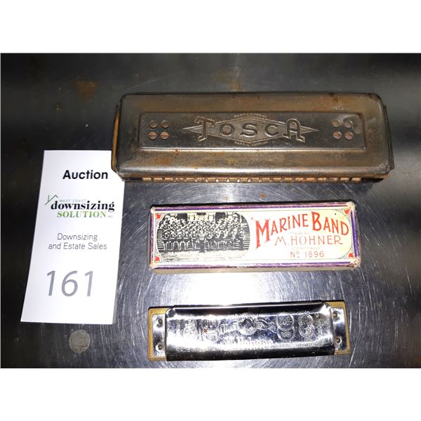 Tosca & M.Hohner Harmonicas Cat A