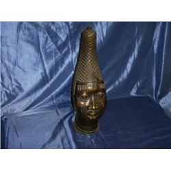 Benin Bronze Head
