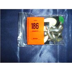 Dolphin pin & earrings