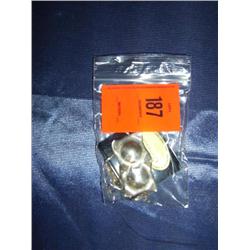 Earrings and necklace