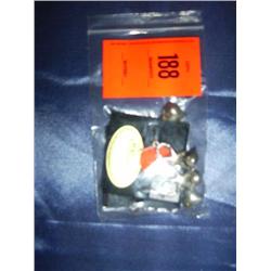 2 pair Sterling silver earrings