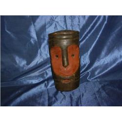 Hand Carved Colored Mask