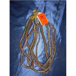 5 strands African trade beads